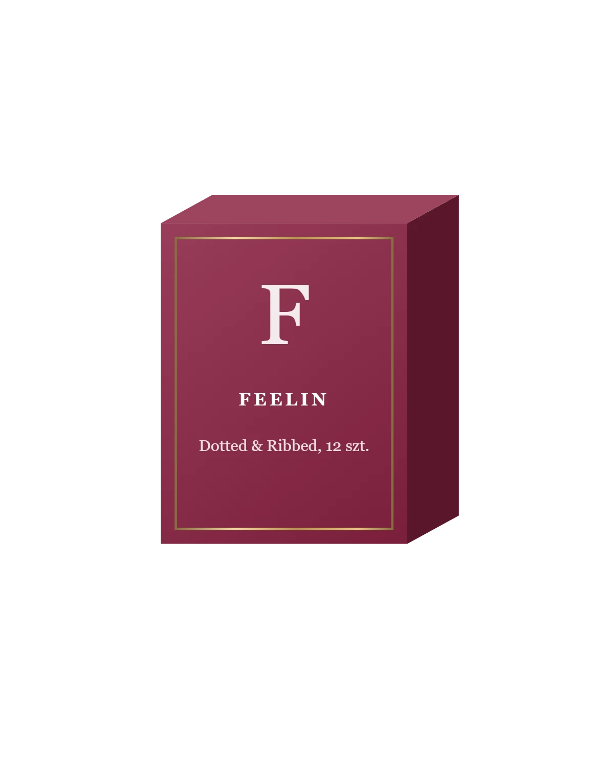 Feelin Dotted & Ribbed - prezerwatywy prążkowane z wypustkami