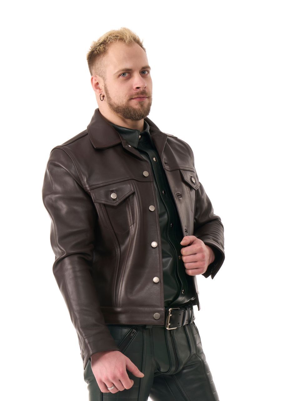 Leather Trucker Jacket